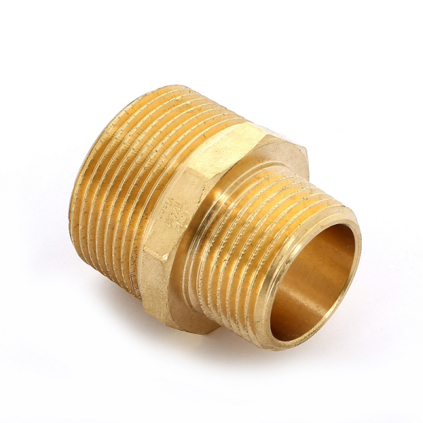 Ниппель бронзовый переходной НР-НР 1'  1/4" x 1'  (Viega)